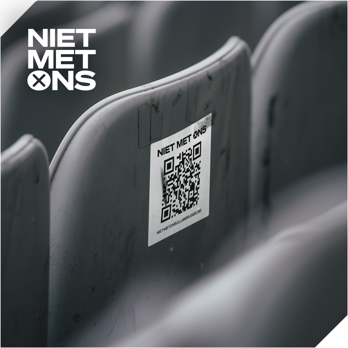 Niet met ons QR